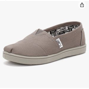 SOLD Toms Ash Grey Alpargatas